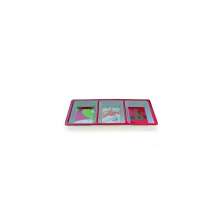 Petisqueira Papai Noel Vermelho Branco Verde Natal 15x30 Cm