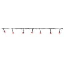 Pisca Pisca Cordão Led Natal 8 Funções 200L 6M 220V Vermelha