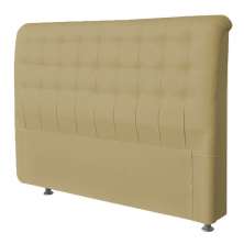 Cabeceira Solteiro Imperatriz 90 CM Suede Camurça - D A Decor