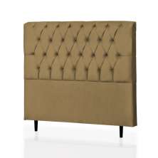 Cabeceira Solteiro Maria 90 CM Suede Camurça - D A Decor