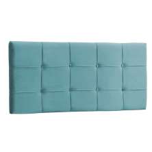 Painel King Jordania 195 CM Azul Turquesa - D A Decor