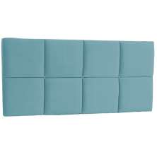 Painel Solteiro Poliana 90 CM Azul Turquesa - D A Decor
