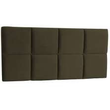 Painel Solteiro Poliana 90 CM Marrom - D A Decor