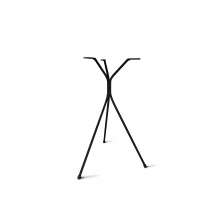 Base Pé de Mesa 45cm Preto Tripé Mesa Bistrô Decoração