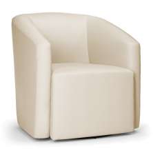 Poltrona Stella Max Corino Base Giratória - D'Rossi