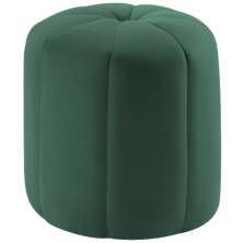 Puff Puf Para Sala P09 Veludo Verde Dmobiliario