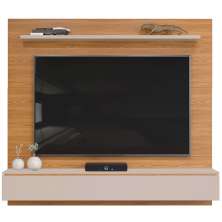Painel Suspenso TV 60 Pol 160 cm 27111 Carv Nobre Griz DJ Moveis