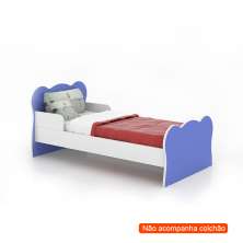 Minicama Múrcia Branca e Azul