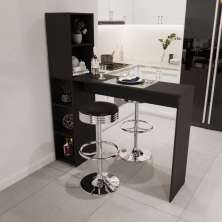 Bancada Gourmet 5 Nichos Ville Preto