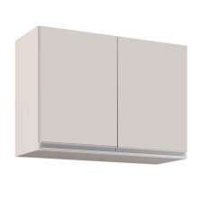 Armário Aéreo de Cozinha Lavanderia 02 Portas Eva 80 cm - D'Rossi