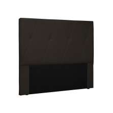 Cabeceira Aquilla Para Cama Box Solteiro 90 cm Corino Marrom - D'Rossi
