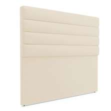 Cabeceira California Para Cama Box Casal 140 cm Linho Bege A19 - D'Rossi