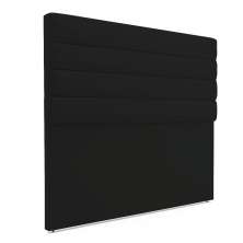 Cabeceira California Para Cama Box Casal 140 cm Linho Preto A79 - D'Rossi