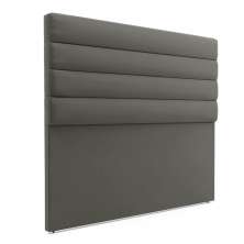 Cabeceira California Para Cama Box Casal 140 cm Suede Grafite - D'Rossi