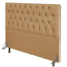 Cabeceira Diamante Para Cama Box Casal 140 cm Linho - D'Rossi