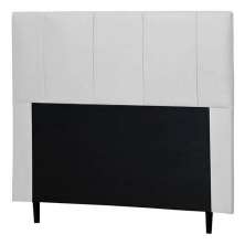 Cabeceira Donna Para Cama Box Casal 140 cm Corino Branco -  D'Rossi
