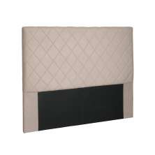 Cabeceira Dubai Para Cama Box Casal 140 cm Suede - D'Rossi