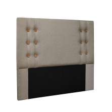 Cabeceira Gênova Para Cama Box Solteiro 90 cm Linho Areia - D'Rossi