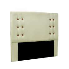 Cabeceira Gênova Para Cama Box Solteiro 90 cm Linho Rustico Natural - D'Rossi