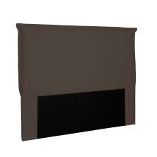 Cabeceira Garden Para Cama Box Casal 140 cm Suede Café - D'Rossi