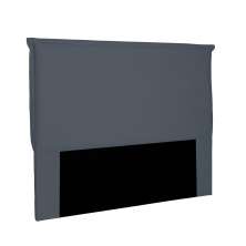 Cabeceira Garden Para Cama Box Queen 160 cm Suede Cinza - D'Rossi