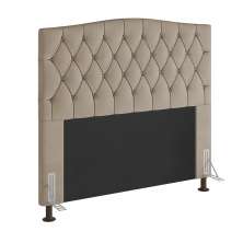 Cabeceira Greta Para Cama Box Queen 160 cm Suede - D'Rossi