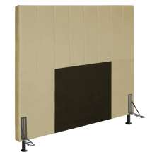 Cabeceira Jade Para Cama Box King 193 cm Corino - D'Rossi