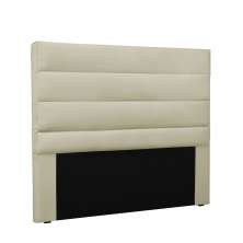 Cabeceira La Italiana Para Cama Box Casal 140 cm Corino Bege - D'Rossi