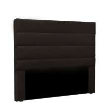 Cabeceira La Italiana Para Cama Box Solteiro 90 cm Corino Marrom - D'Rossi