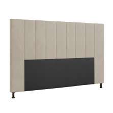 Cabeceira Malibu Para Cama Box Queen 160 cm Suede - D'Rossi