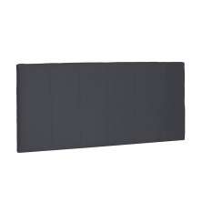 Cabeceira Painel Arizona Para Cama Box Solteiro 90 cm Suede Cinza - D'Rossi