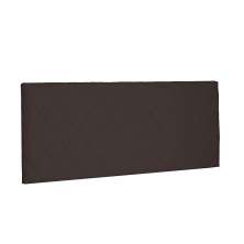 Cabeceira Painel Dubai Para Cama Box Queen 160 cm Suede Café - D'Rossi