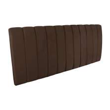 Cabeceira Painel Olivia King 195 cm Veludo Marrom - D'Rossi