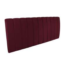 Cabeceira Painel Olivia King 195 cm Veludo Vinho Trabalhado A125 - D'Rossi