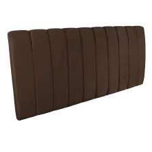 Cabeceira Painel Olivia Queen 160 cm Veludo Marrom - D'Rossi
