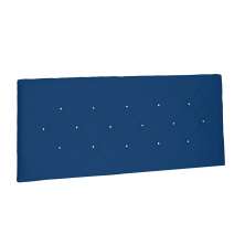 Cabeceira Painel Tânia Para Cama Box Casal 140 cm Suede Azul Marinho - D'Rossi