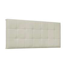 Cabeceira Painel Verona Para Cama Box Casal 140 cm Corino Bege - D'Rossi