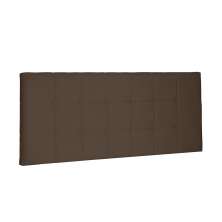 Cabeceira Painel Verona Para Cama Box Solteiro 90 cm Suede Caramelo - D'Rossi