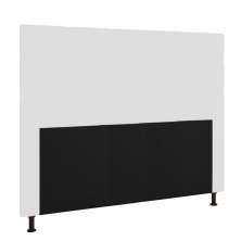 Cabeceira Stambul Para Cama Box Casal 140 cm Corino Branco - D'Rossi