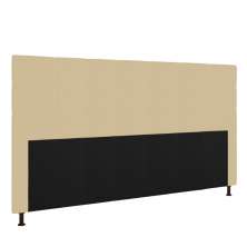 Cabeceira Stambul Para Cama Box King 195 cm Corino Bege - D'Rossi