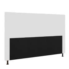 Cabeceira Stambul Para Cama Box Queen 160 cm Corino Branco - D'Rossi