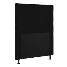 Cabeceira Stambul Para Cama Box Solteiro 90 cm Corino Preto - D'Rossi