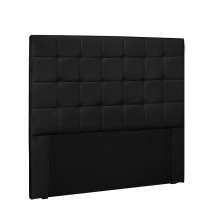 Cabeceira Verona Para Cama Box Queen 160 cm Corino Preto - D'Rossi