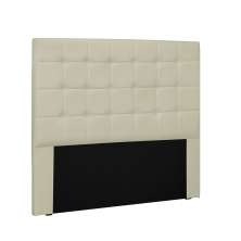 Cabeceira Verona Para Cama Box Solteiro 90 cm Corino Bege - D'Rossi