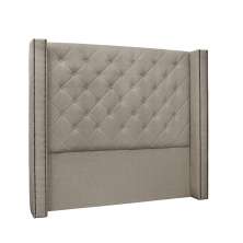Cabeceira Vicenza Para Cama Box Casal 140 cm Linho Areia - D'Rossi