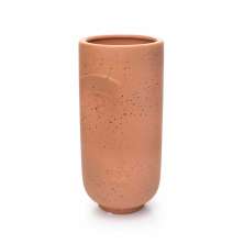 Cachepot Decorativo em Cerâmica Terracota 28x13 cm - D'Rossi