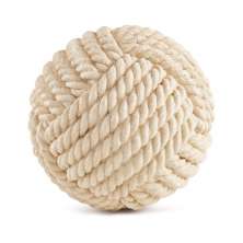 Enfeite Decorativo "Esfera" em Poliresina Off White 19x19 cm - D'Rossi