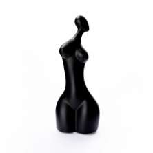 Escultura Decorativa Corpo Preto 25x10,5 cm - D'Rossi