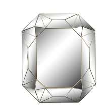 Espelho Decorativo Prata "Diamond" 61X51X4,5CM - D'Rossi