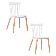 Kit 02 Cadeiras Tóquio Sala de Jantar Branco D'Rossi